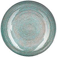 Тарелка глубокая разноцветное стекло 21см TRUE INSPIRATION Аксам 339-096