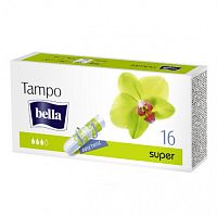 Тампоны BELLA 16шт Премиум Супер 1/10