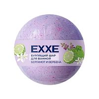 Соль для ванны бурлящая EXXE 120г Шарик Бергамот и Вербена