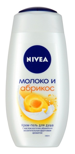 Гель для душа NIVEA 250мл Молоко и абрикос Гель для душа NIVEA 250мл Молоко и абрикос