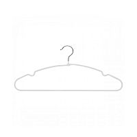 Вешалка-плечики 40см КЕЙТ металлическая (белый) Master House 75410