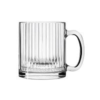 Кружка прозр. стекло 320мл ЧАЙНАЯ ВЕРТИКАЛЬ OSZ 23C2354