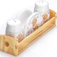 Набор д/специй LORAINE 4пр Собачки 27220