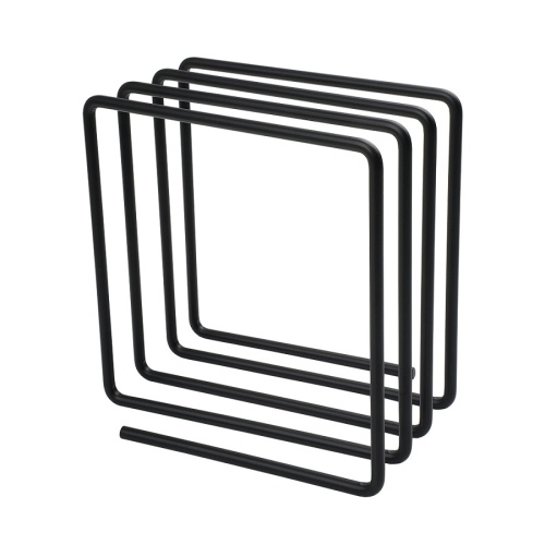 Подставка для досок 3 секции 16,5*16,5*12,5см КВАДРО черный Магамакс LB-25-BL