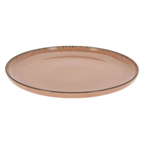 Тарелка обеденная фарфор 27см СВЕТЛО-ПЕРСИКОВЫЙ Купман J15000230