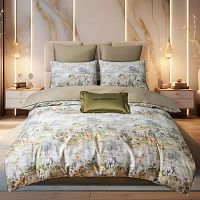 КПБ Евро сатин 50*70см+70*70см ПРЕМИУМ САВАННА Viva Home Textile