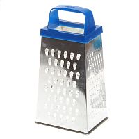 Терка 4 поверхности 8,5*11*22см УНИВЕРСАЛЬНАЯ нерж. сталь Ассорти Кварц К01.000.04