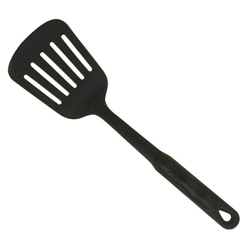 Лопатка нейлоновая 24см NERO с прорезями Regent 93-AK2C-2