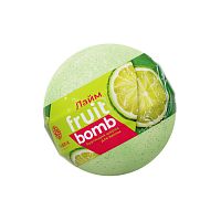 Соль для ванны бурлящая FABRIK COSMETOLOGY 120г Шарик Mono Fruit Bomb Лайм