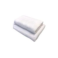 Полотенце махровое 50*90см ОДНОТОННОЕ 450 г/м2 белый 1000