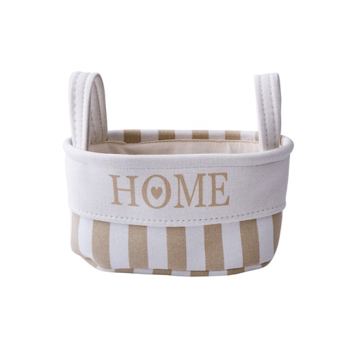 Корзина декоративная 24*15*12см HOME бежевый Магамакс EW-73