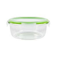 Контейнер круглый 0,95л стекло ЗЕЛЕНЫЙ Appetite SL950CG