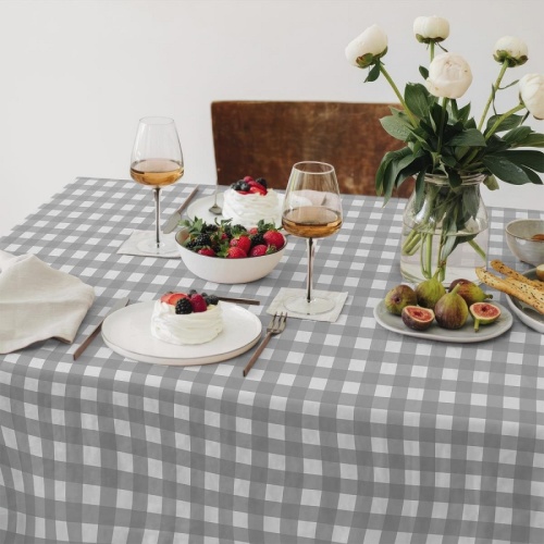 Скатерть рогожка 145*180см ПУАРО рис. 60163-2 Vse Doma