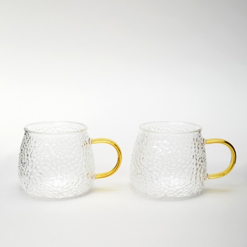 Набор кружек стекло 2шт 450мл CRYSTAL Agness 887-275
