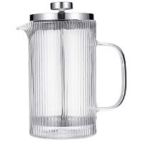 Френч-пресс 600мл Regent FRANCO боросил. стекло нерж. сталь 93-FR-41-01-600
