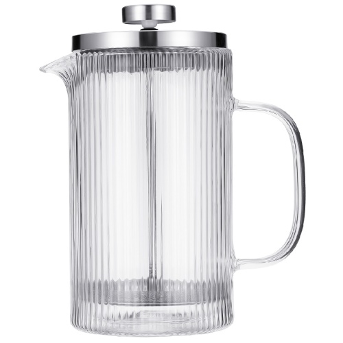 Френч-пресс 600мл Regent FRANCO боросил. стекло нерж. сталь 93-FR-41-01-600