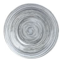 Тарелка суповая серое стекло 20см DIWALI ZEDORA GREY RINGS Luminarc V9709
