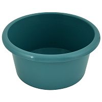 Таз круглый 10л бирюзово-синий Violet 081055