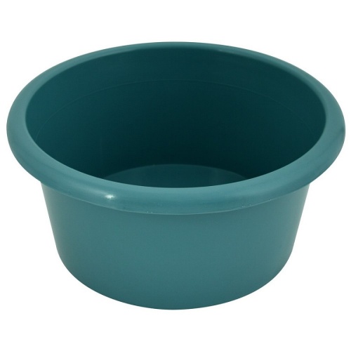 Таз круглый 10л бирюзово-синий Violet 081055