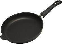 Сковорода Lara MONACO NOIR LR01-60-24  <24х5,0см> литой алюминий, съёмная ручка, индукционное дно	