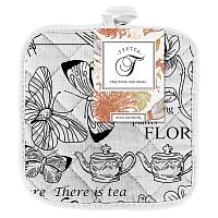 Прихватка рогожка 18*18см ВЕРСАЛЬ белый Гретта