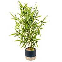 Растение искусственное 12,5*65см БАМБУК в цементном горшке Магамакс Mia5