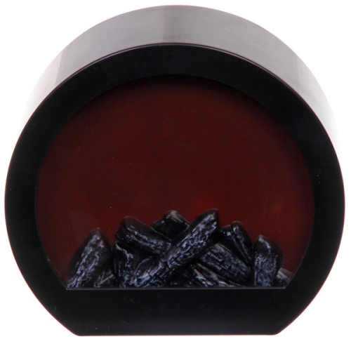 Сувенир с подсветкой 20*18*7см КАМИН Огонь 196-0537 Велес