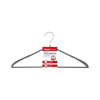 Вешалка-плечики 44см ЖИЗЕЛЬ металлическая (серый) Master House 75022