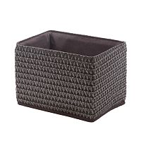 Корзинка для хранения 21*15*15см СКЛАДНАЯ коричневый Магамакс QR07F-S