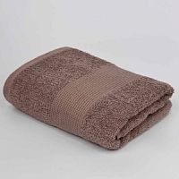 Полотенце махровое 70*130см ТИФФАНИ 400г/м2 королевский песок Он и Она