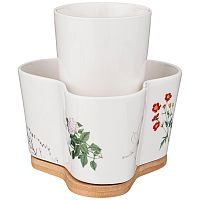 Подставка для столовых приборов MEADOW 11*11*15,5см Bronco 474-136