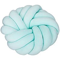 Подушка декоративная 35*35см полиэстер УЗЕЛ голубой Lefard 09-1461