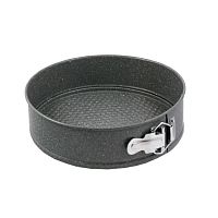 Форма для выпечки Круглая 26*7см МРАМОР углер. сталь АП разъемная Appetite SL4005М