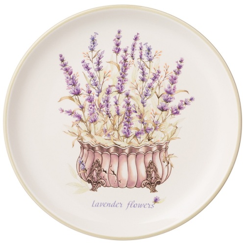 Тарелка десертная керамика 21см ДУША ПРОВАНСА Agness 358-2041