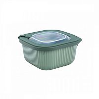 Контейнер для хранения квадратный 0,6л LINE зелёный Softchef APS011G