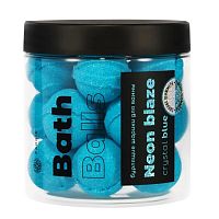 Соль для ванны бурлящая FABRIK COSMETOLOGY 300г Шарики Neon Blaze Crystal blue