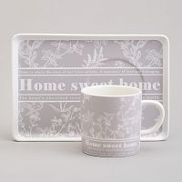 Чайная пара фарфор 210мл HOME SWEET HOME Lefard 756-484