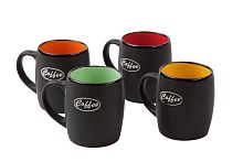 Кружка керамика 350мл ЭФИОПИЯ Кофе Huawang CN1418