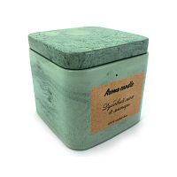 Аромасвеча в кубе ДУБОВЫЙ МОХ-ЯНТАРЬ Aroma Candle