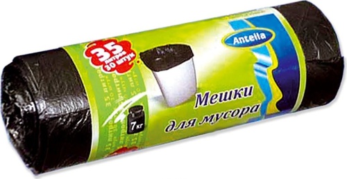 Мешки для мусора 30шт 35л HDPE 6мкм Антелла 70028