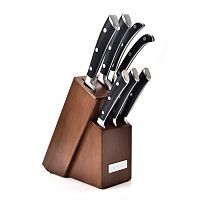 Набор ножей 7пр ЭКСПЕРТ (подставка+5 ножей+ножницы) Taller TR-22016