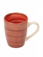 Кружка 360мл рисунок WOOD RED Fioretta TDM494