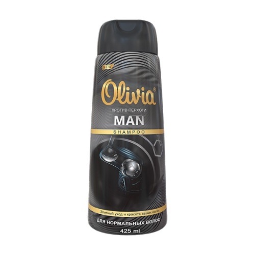 Шампунь для волос OLIVIA 425мл MEN Интенсивный уход 1/16