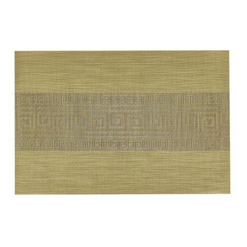 Персонник-салфетка ПВХ 30*45см ГРЕЧЕСКИЙ УЗОР бежевый Селфи 904-0481 1/4