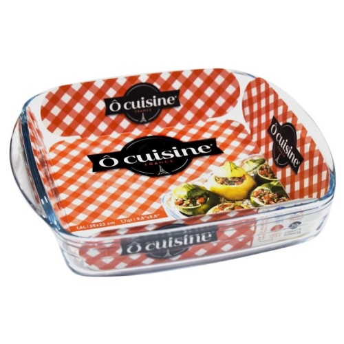 Форма для запекания стекло 25*22см O'CUISINE прямоугольная Pyrex 209BC00/1046
