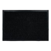 Коврик придверный 50*80см Trip влаговпитывающий ребристый (черный) 24193 VORTEX 1/10