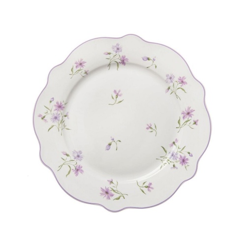 Тарелка обеденная фарфор 27,1см ЛЕТНИЕ ВОСПОМИНАНИЯ Home Queen 77101