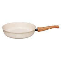 Сковорода 28см Традиция ВАНИЛЬ литой алюм. АП со съем. ручкой ТВ2285
