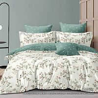 КПБ 2,0сп (простыня на резинке) сатин 50*70см+70*70см ОЛИН Хлопковый Рай