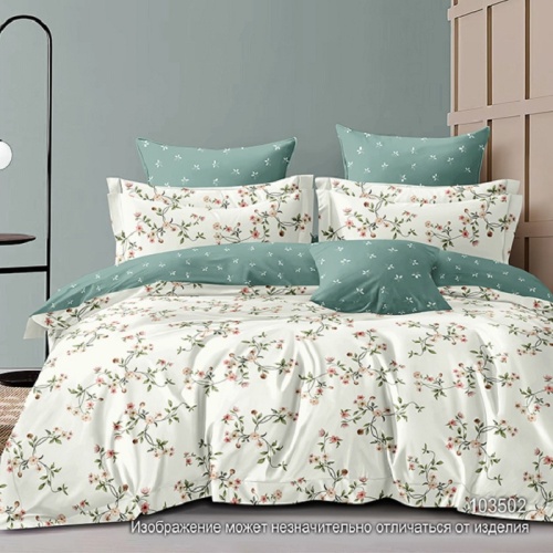 КПБ 1,5сп сатин 50*70см+70*70см ОЛИН Хлопковый Рай